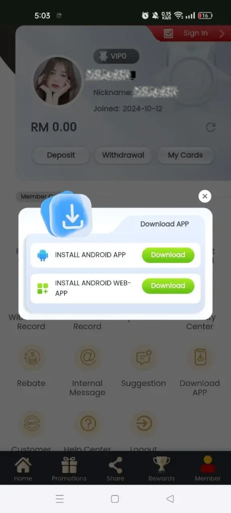 klwin app download